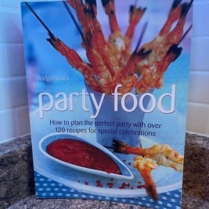 Bridget Jones party food cookbook - soft cover